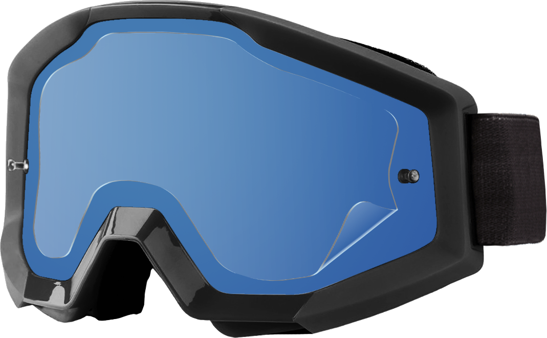 Ripclear 100% Accuri Moto Goggles Lens Protector – RIPCLEAR