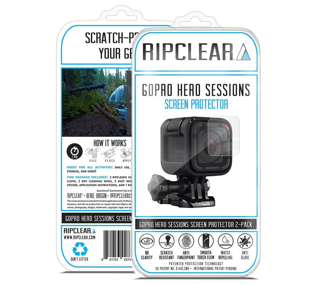 Ripclear GoPro Hero Session Screen Protector