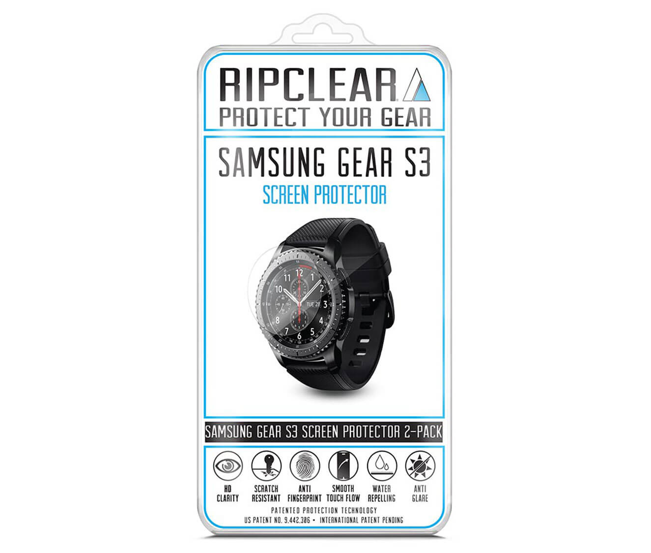 Ripclear Samsung Gear S3 Screen Protector